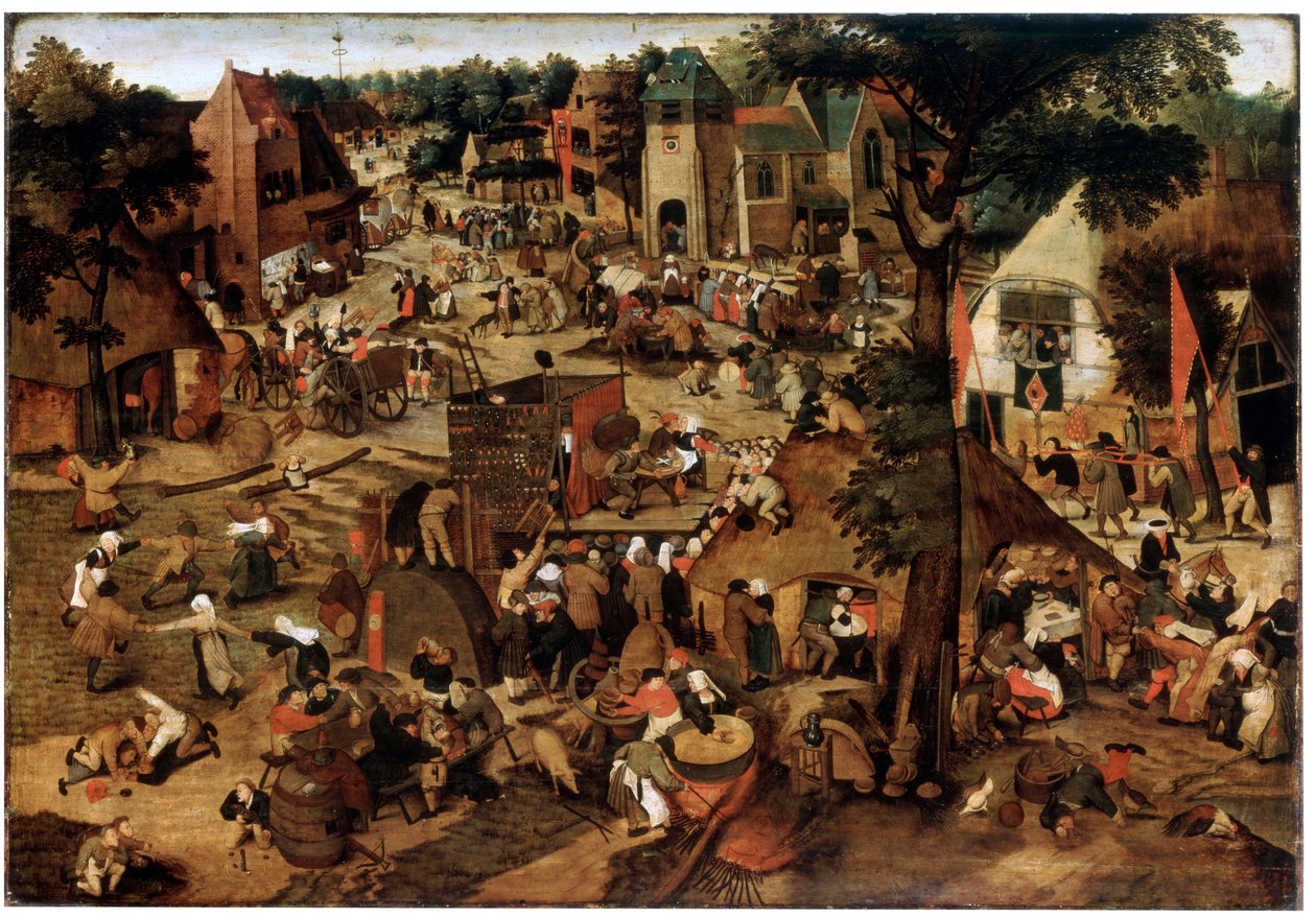 निष्पक्ष प्रदर्शन के साथ निष्पक्ष, c1580-1630 द्वारा पीटर ब्रूघेल द यंगर