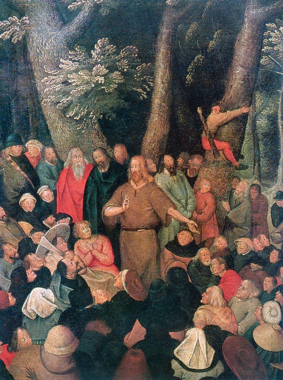 जॉन बैप्टिस्ट विस्तार का उपदेश, 1604 द्वारा पीटर ब्रूघेल द यंगर