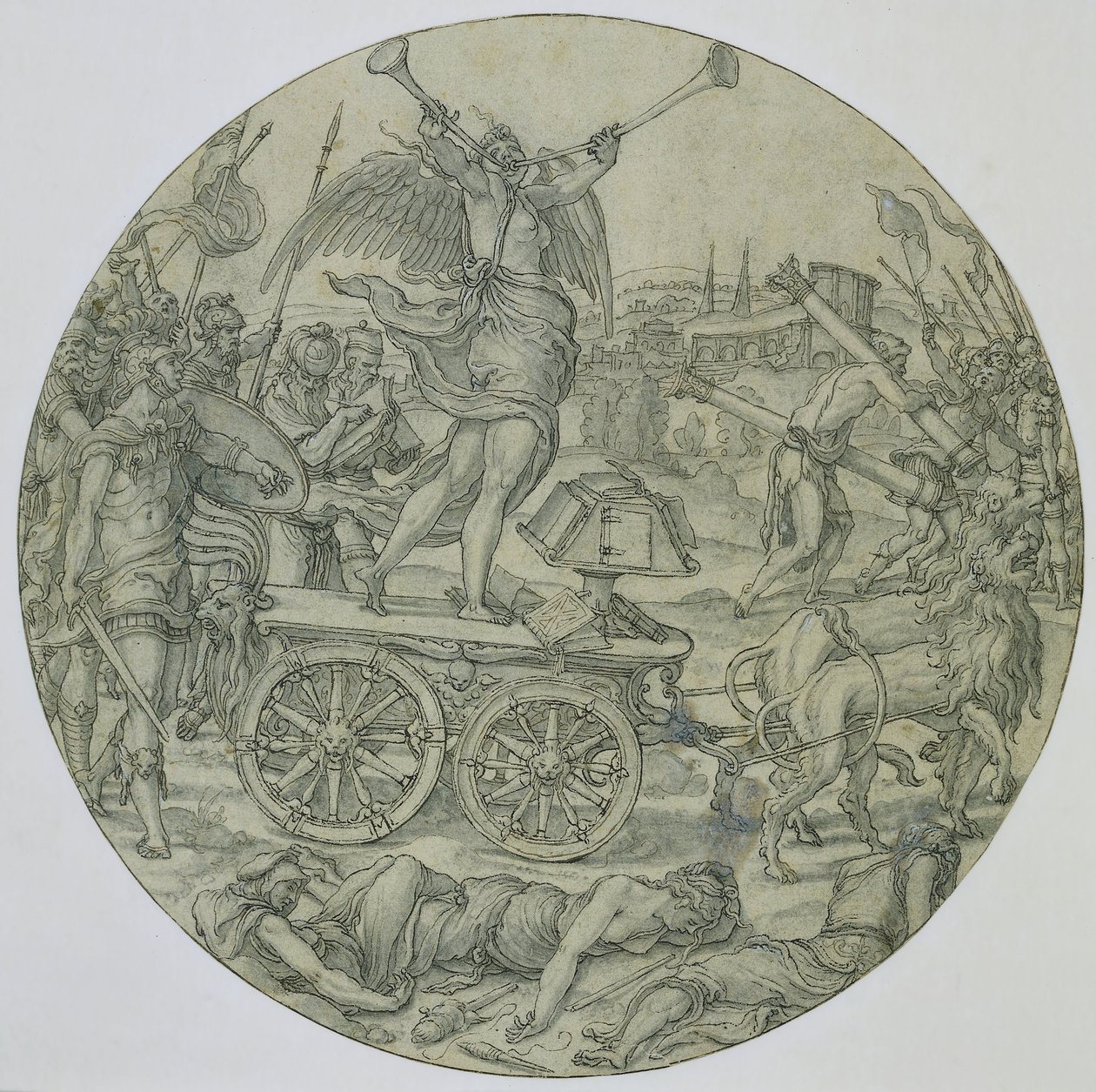  द्वारा पीटर कोएके वैन एल्स्ट (आई) (की कार्यशाला)