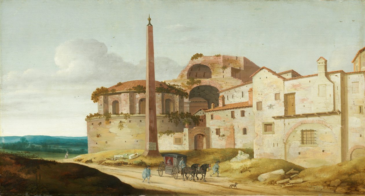 चर्च ऑफ सांता मारिया डेला फेब्रे, रोम, 1629। द्वारा पीटर जंज़ सनेरेडम