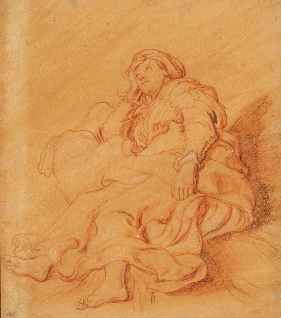 राहेल के चित्र का अध्ययन, c.1621। द्वारा पीटर लास्टमैन