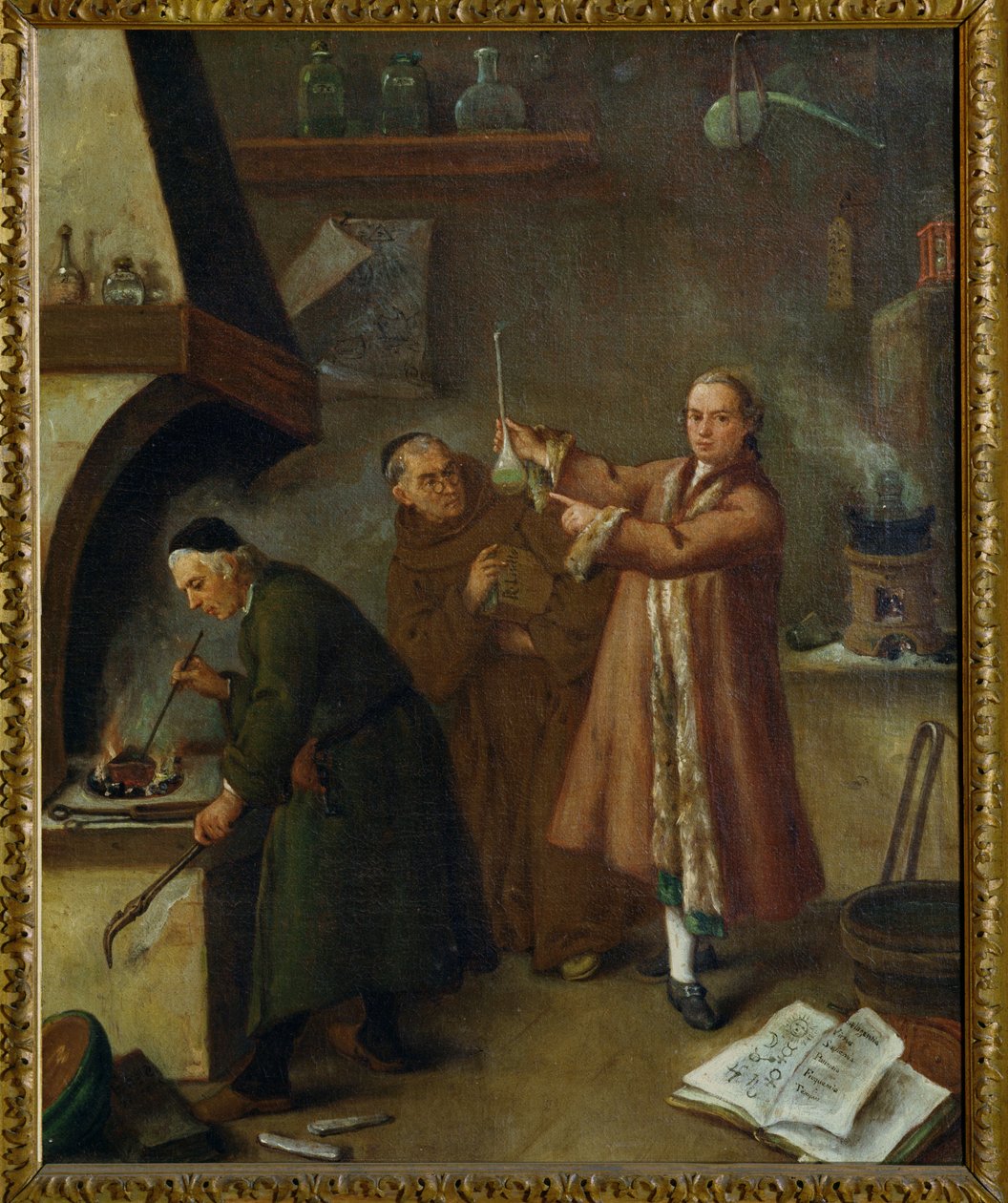द अल्केमिस्ट्स, c.1757 द्वारा पिएत्रो लोंगी