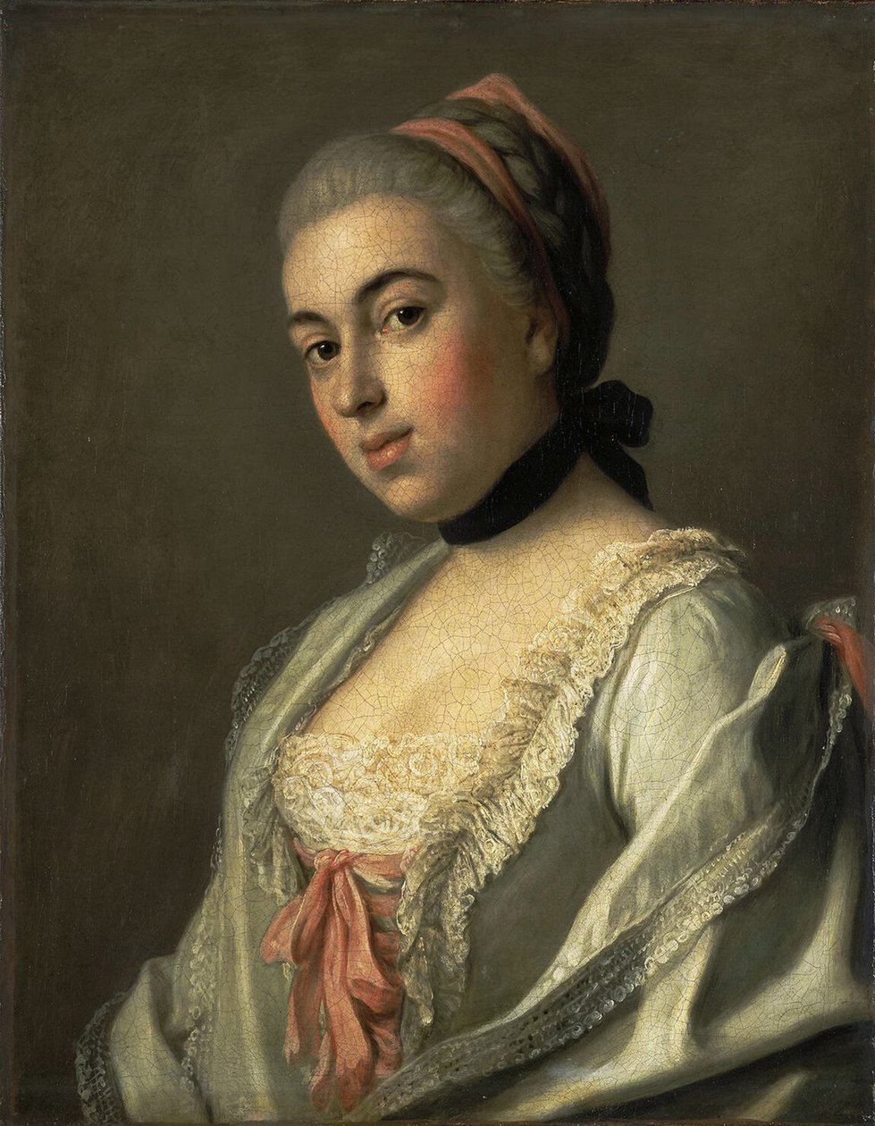 काउंटेस एना वोर्त्सोवा का पोर्ट्रेट, c.1760 द्वारा पिएत्रो एंटोनियो रोटारी
