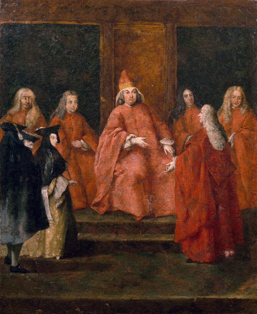 डोगे पिएत्रो ग्रिमानी, पिएत्रो लोंगी (1701-1785) द्वारा पेंटिंग, कैनवास पर तेल, 61x50 सेमी द्वारा पिएत्रो लोंगी