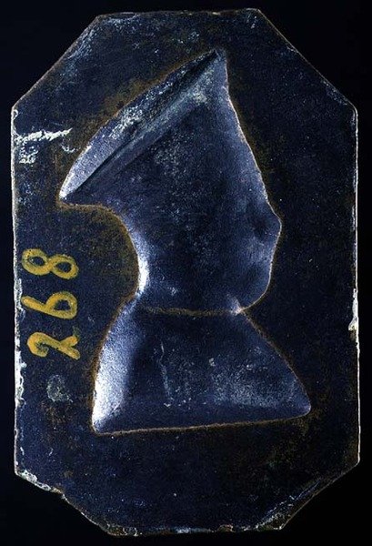 लुडोविको गोंजागा की पट्टिका (1441-1478) (वर्सो) (कांस्य) (रेक्टो के लिए 122328 देखें) द्वारा पिएत्रो तफ़ानो