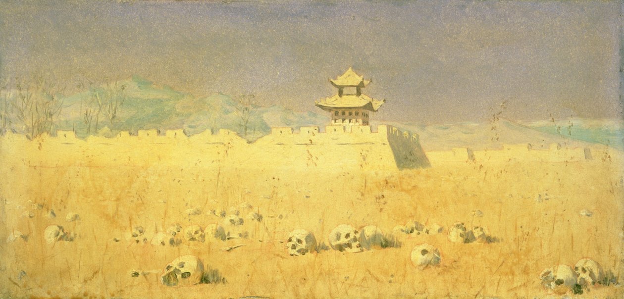 चुगुकक में खंडहर, 1869 द्वारा पायोत्र पेत्रोविच विरेष्टाचिन