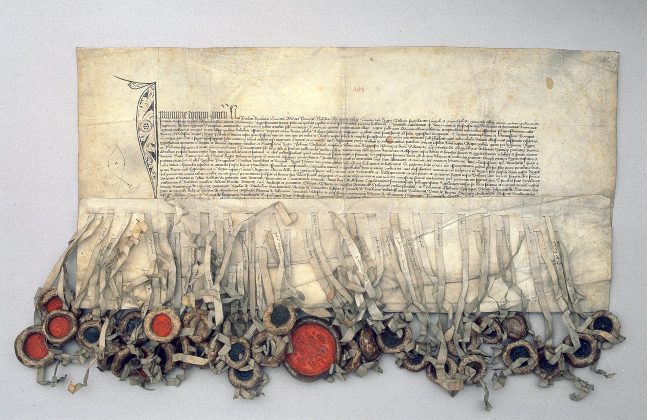 Wladislaw Jagiello (c.1351-1434) पोलैंड के राजा, रॉयल काउंसिल द्वारा दी गई (प्रतिपूर्ति) द्वारा पोलिश स्कूल