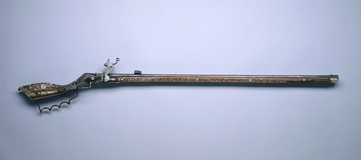 सेंचिंकी, व्हील-लॉक हंटिंग राइफल, c.1630-50 द्वारा पोलिश स्कूल