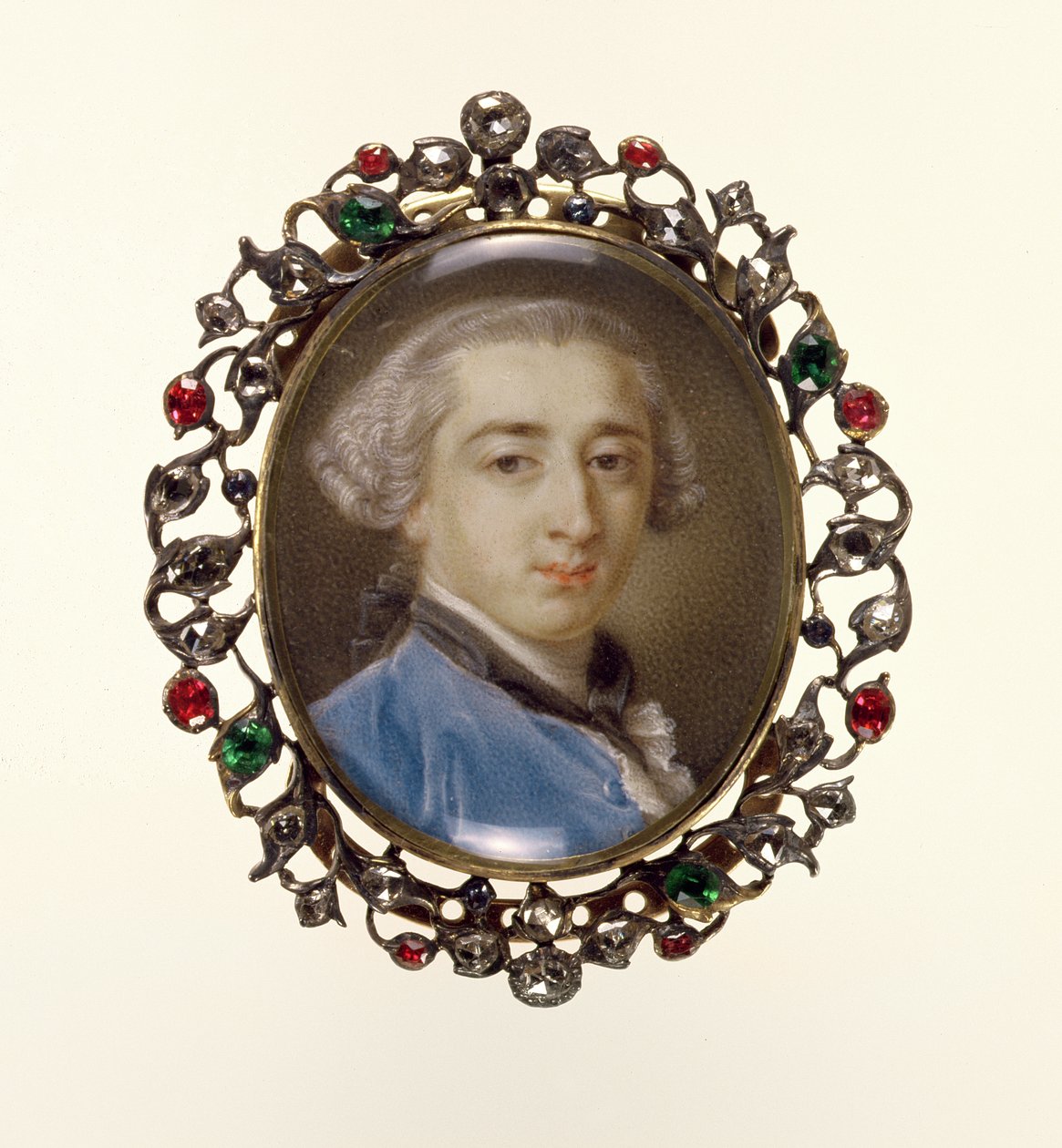 रिचर्ड मिल्स का लघु चित्र, c.1758 द्वारा पोम्पेओ गिरोलामो बटोनी
