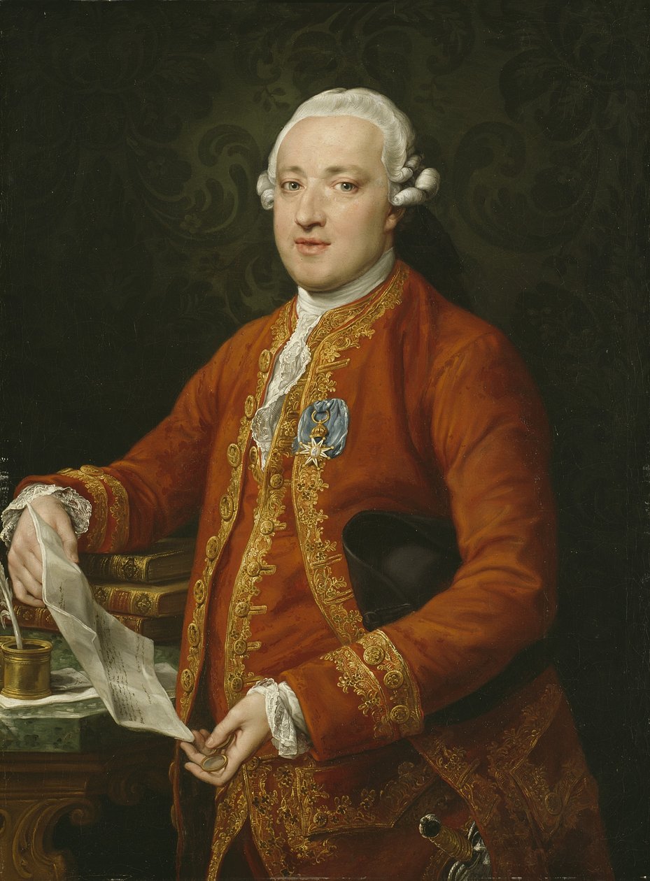 डॉन जोस मोइनो वाई रेडोंडो, फ्लोरिडैब्लैंका की गणना, c.1776 द्वारा पोम्पेओ गिरोलामो बटोनी