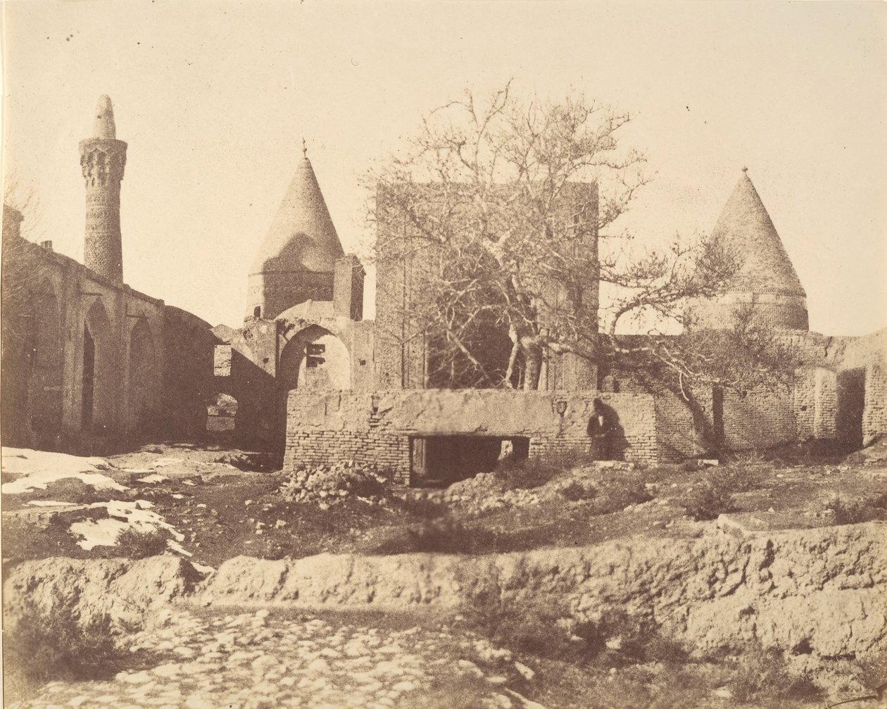 [बयाज़िद का मकबरा, बिष्टम], 1840-60 के दशक। द्वारा संभवतः लुइगी पेस द्वारा।