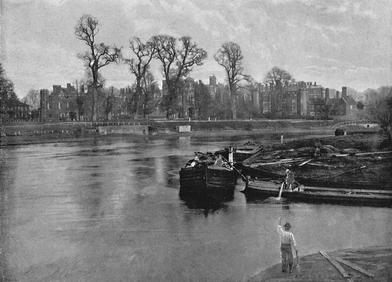 हैम्पटन कोर्ट पैलेस, c1896 द्वारा पोल्टन और सह