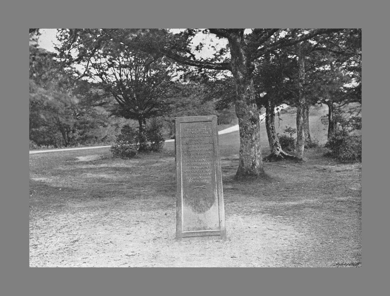 रूफस स्टोन, न्यू फॉरेस्ट हंट्स, c1900 द्वारा पोल्टन और सह