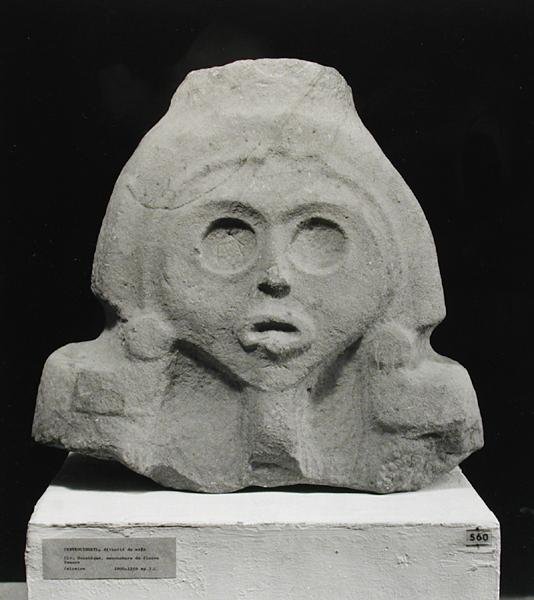 Centeocihuatl, मक्का की देवी, Huastecan, c.1000-1250 (चूना पत्थर) (bw pohto) के प्रमुख द्वारा पूर्व कोलंबियन पूर्व कोलंबियन