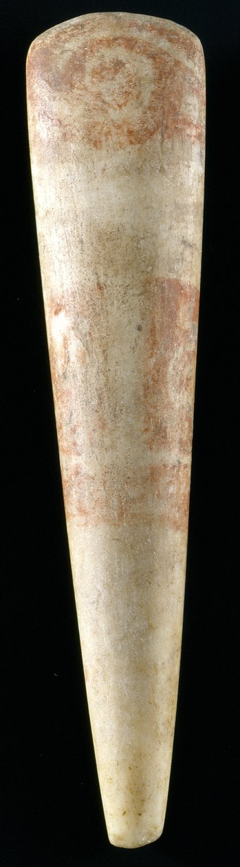 थिसालिया, अंतिम नवपाषाण काल (c.4500-3200 ईसा पूर्व) (संगमरमर) से एक एकरोलिथ आकृति का प्रमुख द्वारा प्रागैतिहासिक प्रागैतिहासिक