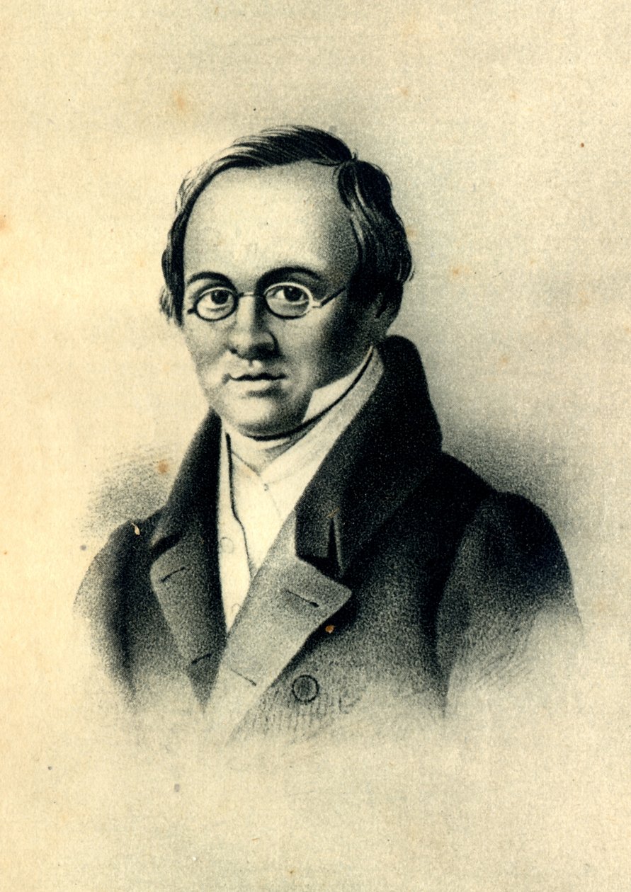 कवि एंटन ए। डेलविग की पोर्ट्रेट 1798-1831 द्वारा प्योत्र फ्योडोरोविच बोरेल