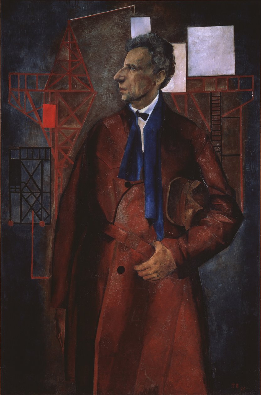 मंच के निर्माता Vsevolod Meyerhold 1874-1940, 1925 द्वारा प्योत्र व्लादिमीरोविच विलियम्स