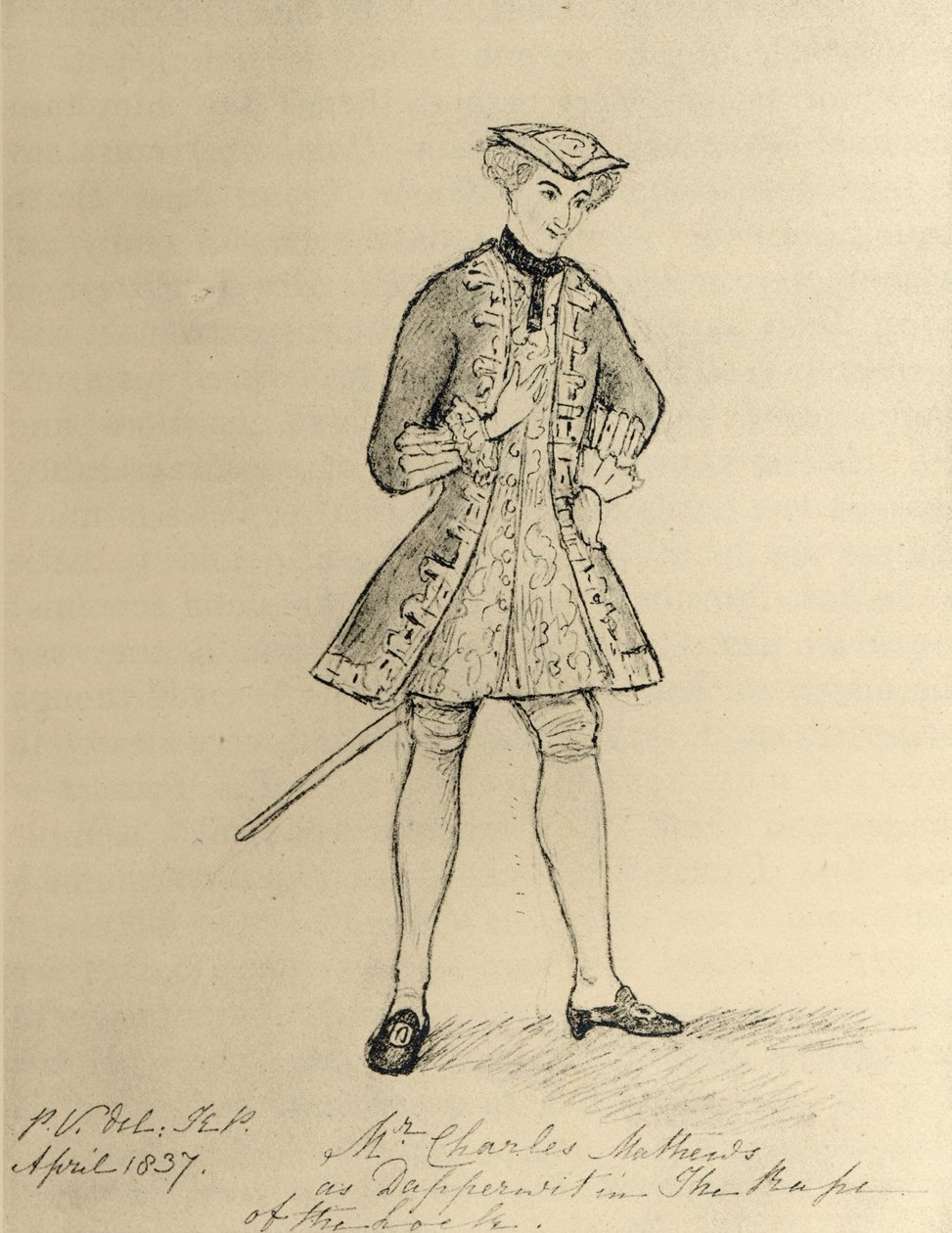 चार्ल्स मैथ्यूज (1803-78) द्वारा रानी विक्टोरिया