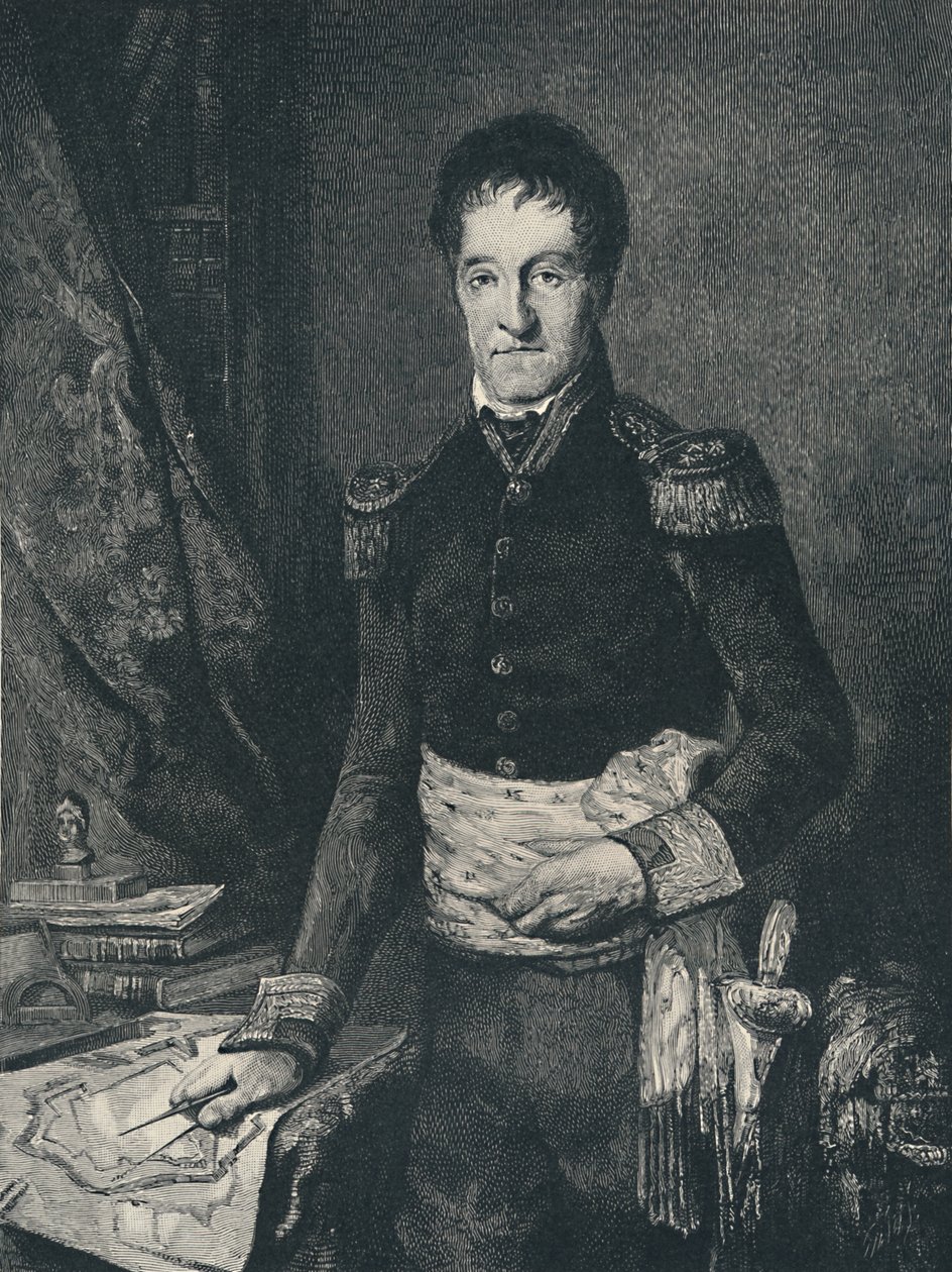 लाज़ारे-निकोलस-मार्गुराइट कार्नोट, c1800-1823, 1896 द्वारा आरजी टिट्ज़