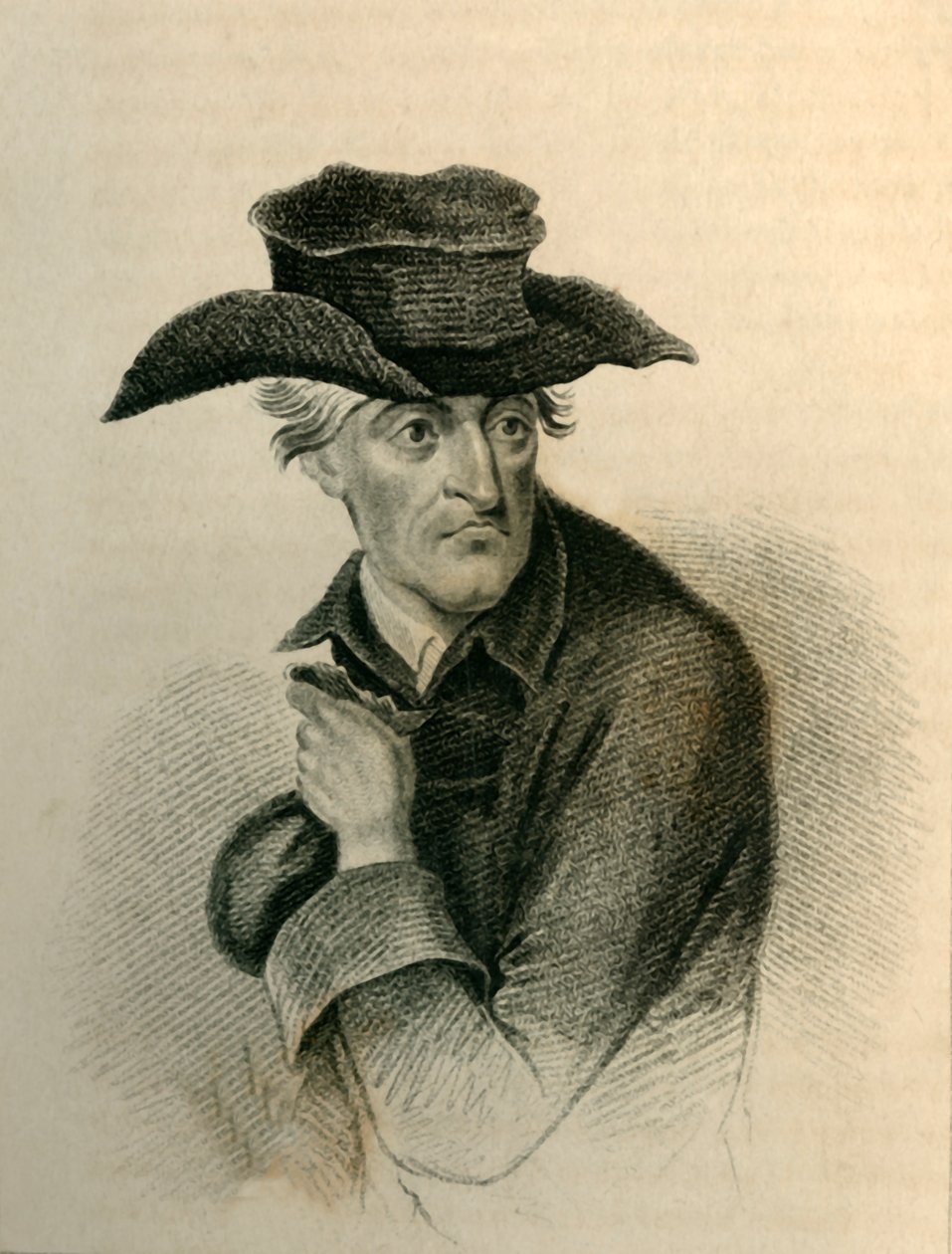 डैनियल डांसर, एस्क। - रिमार्केबल मेसर, 1821। द्वारा आर। पेज