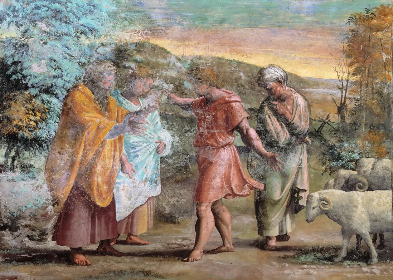 लॉजिया फ्रेस्को पालज़ज़ी पोंटिशी, वेटिकन की सजावट द्वारा राफेलो सानज़ियो राफेल
