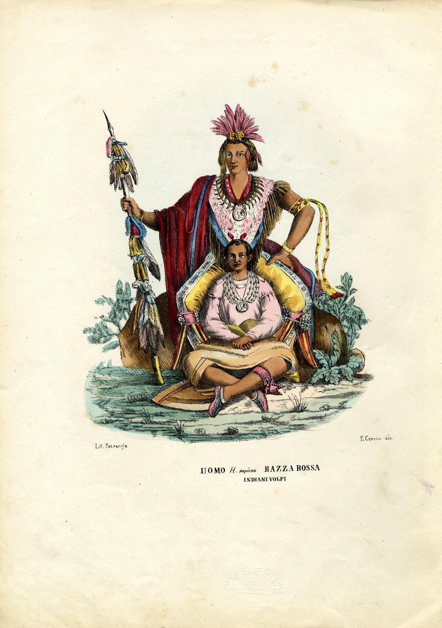 भारतीय, 1863-79 द्वारा रायमुंडो पेट्रारोइया
