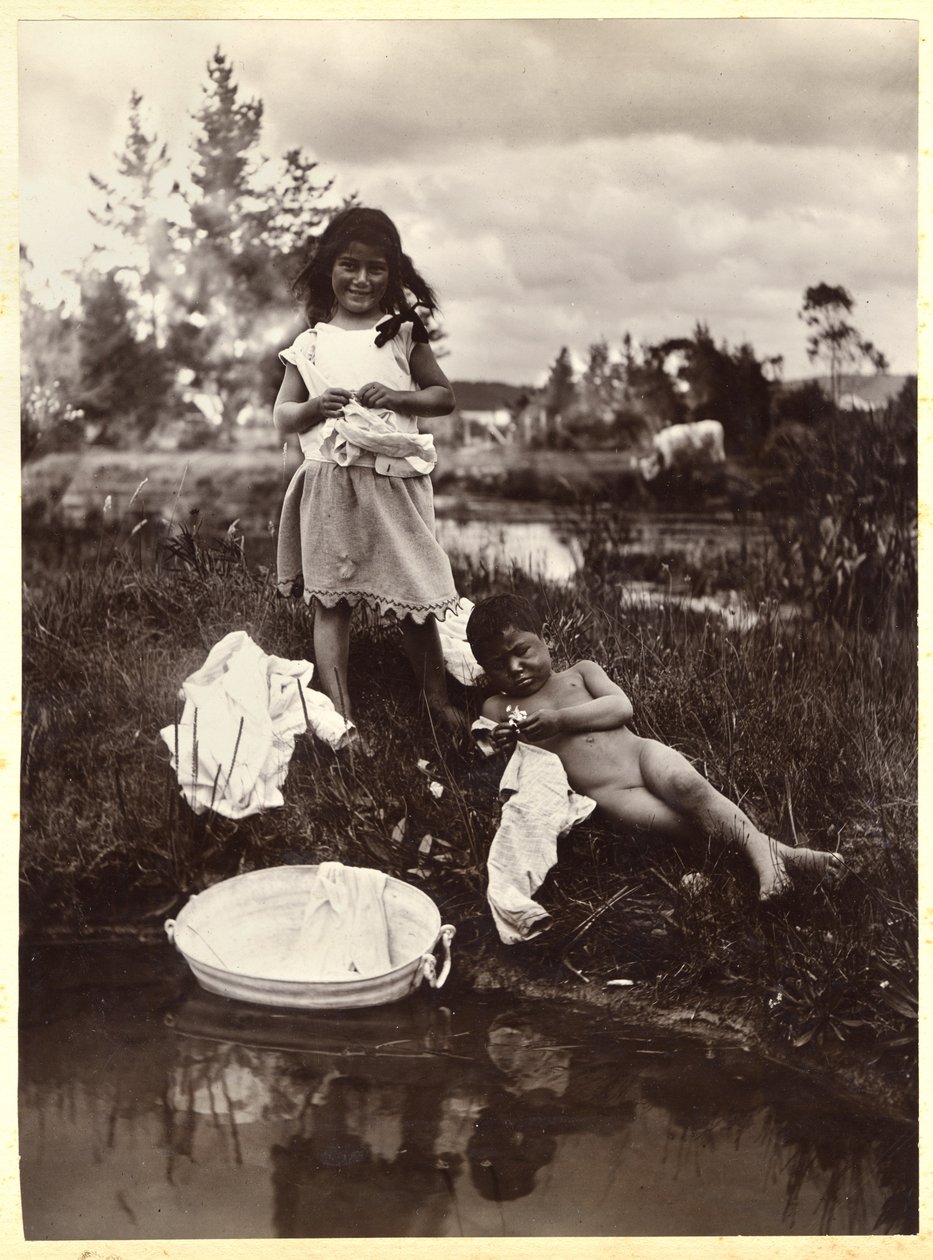 मॉरलैंड का एक आइल, c.1910 (सिल्वर जिलेटिन प्रिंट) द्वारा राल्फ सेल्डन