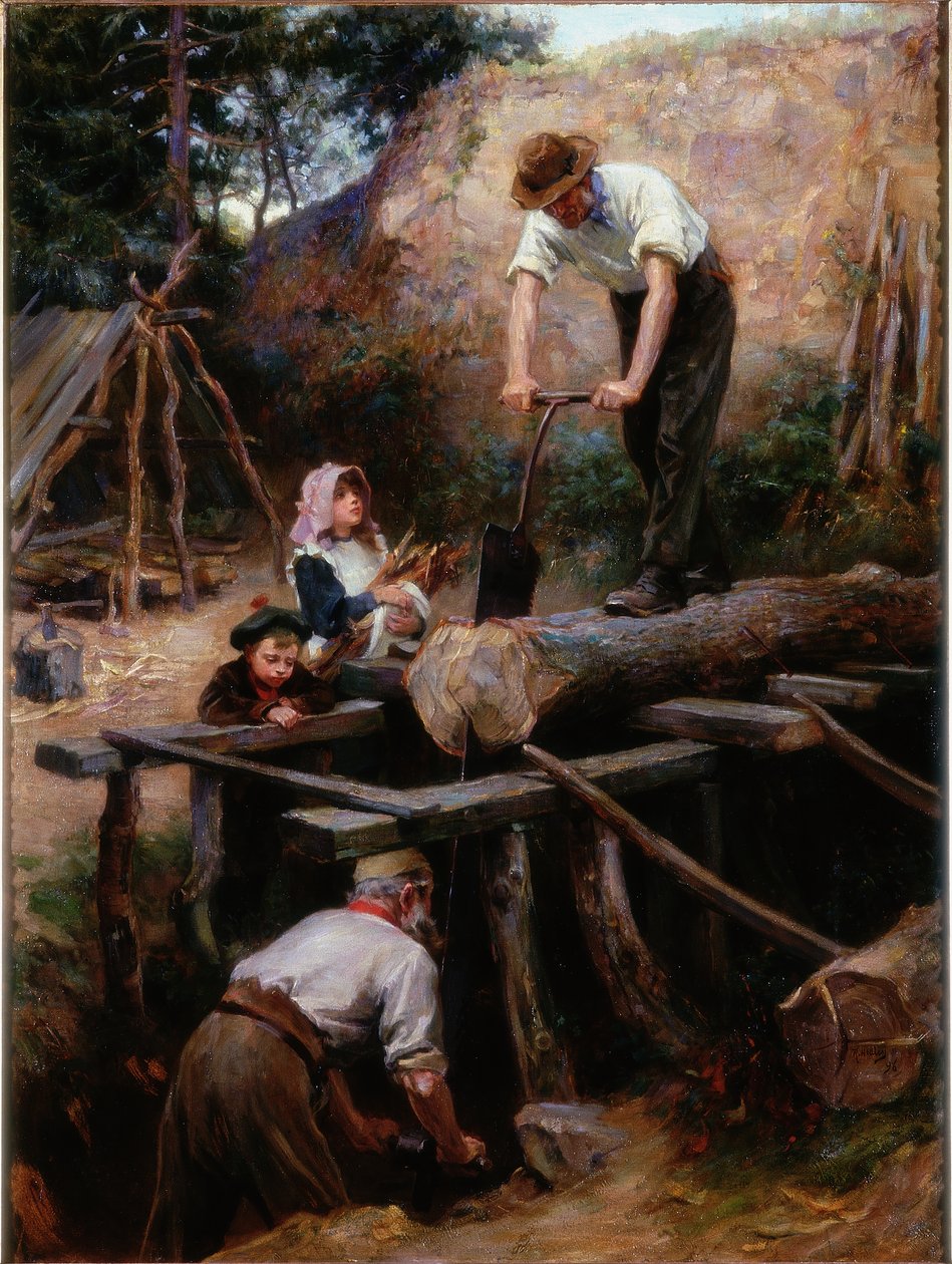 वुड्सटाइट, 1896 द्वारा राल्फ हडले