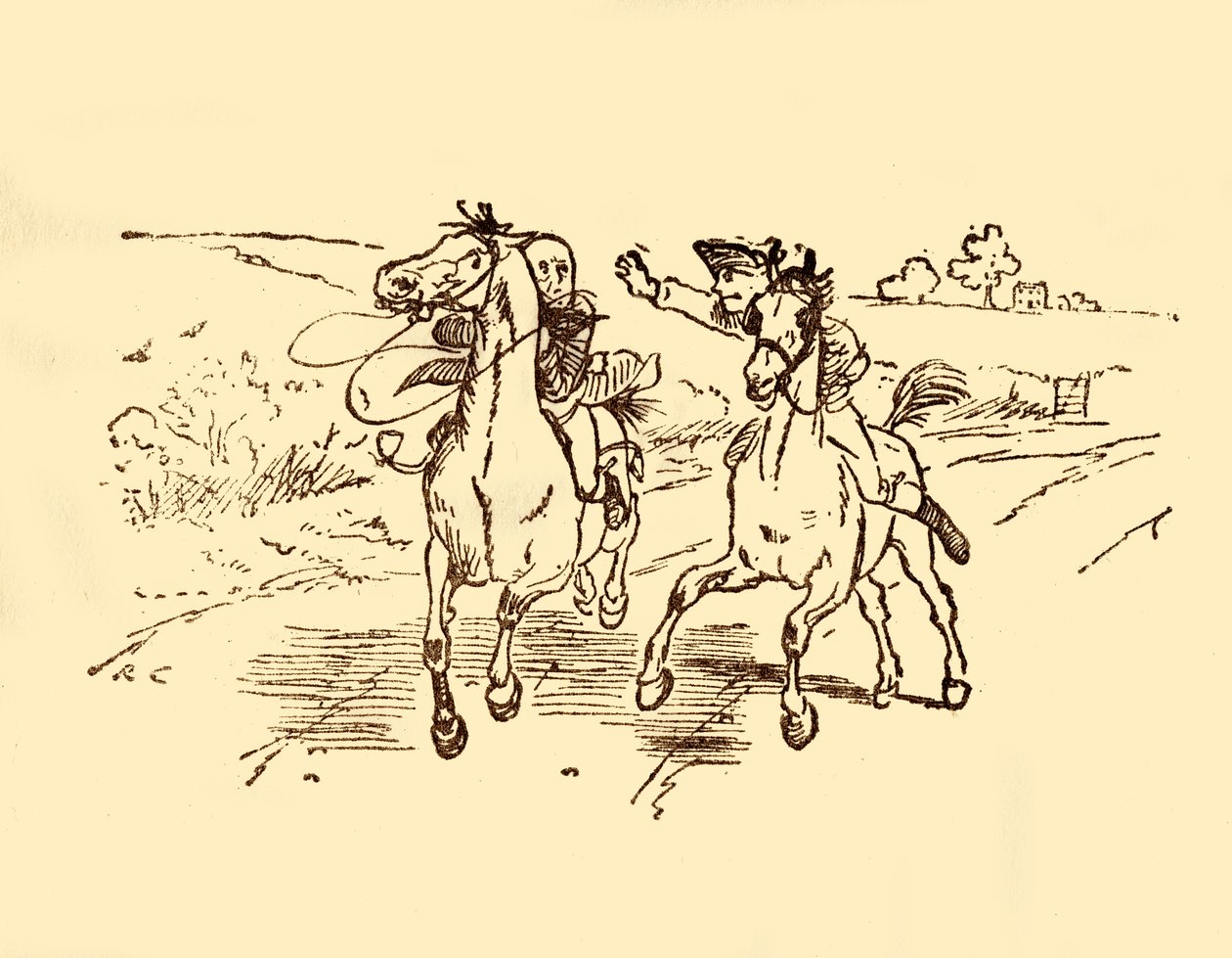 जॉन गिलपिन बेल इन, 1878, सी 1918 से डाकबंगले द्वारा पाया जाता है। द्वारा रैंडोल्फ़ कैल्डेकॉट