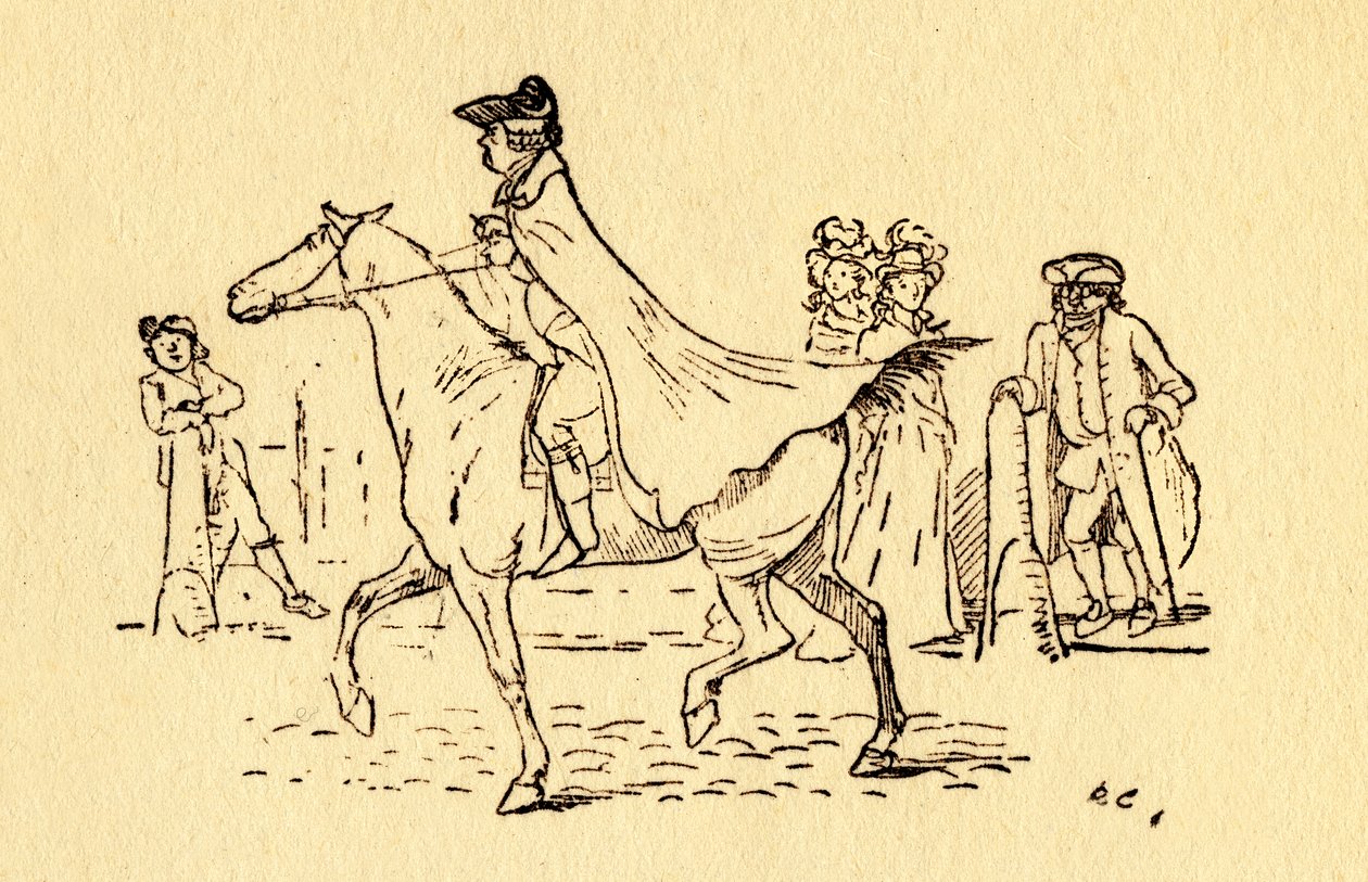 जॉन गिलपिन, एडमोंटन, 1878, c1918 की अपनी यात्रा पर निकल पड़े। द्वारा रैंडोल्फ़ कैल्डेकॉट