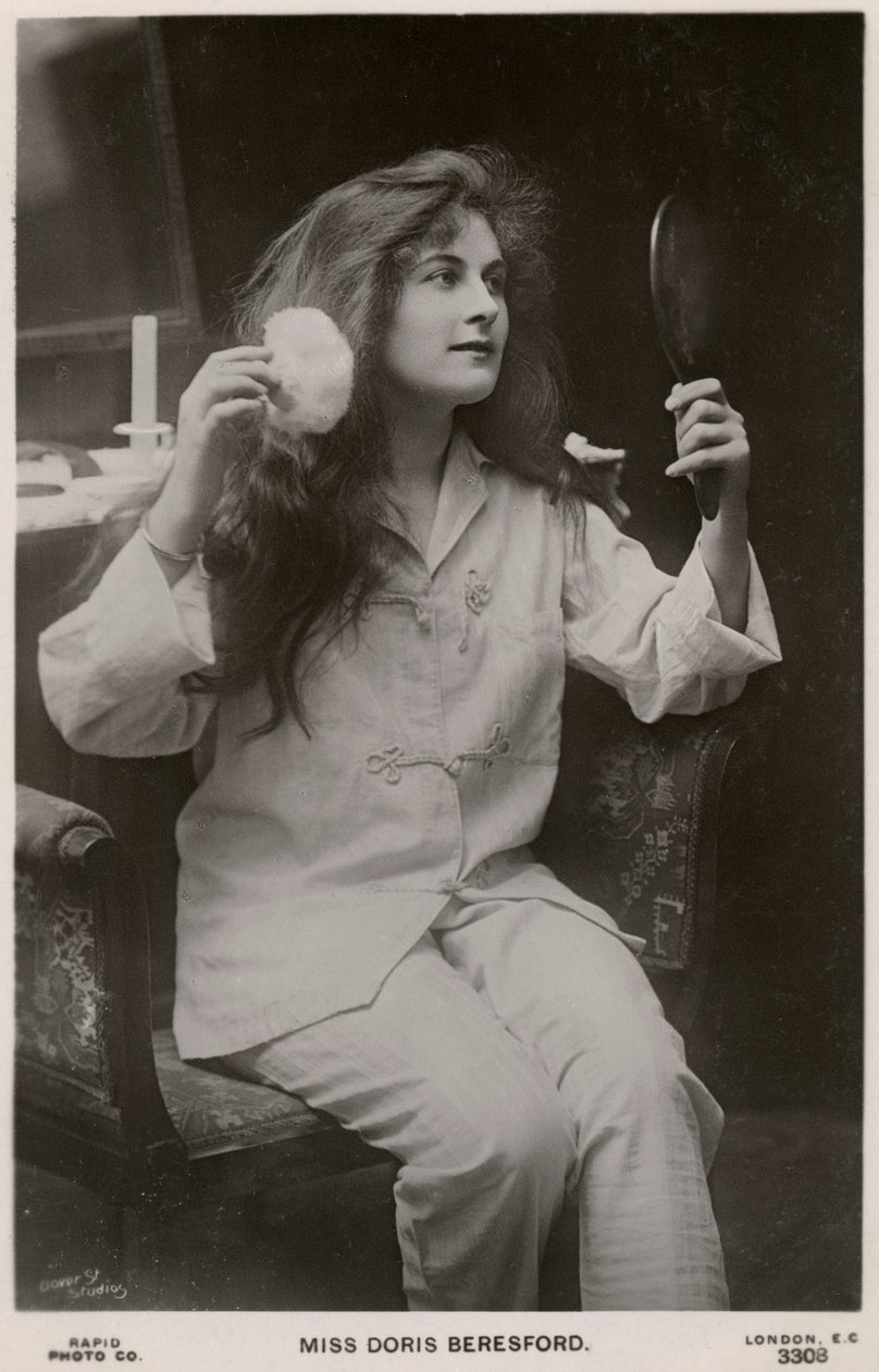 डोरिस बेर्स्फोर्ड, ब्रिटिश अभिनेत्री, c1900s। द्वारा रैपिड फोटो कंपनी