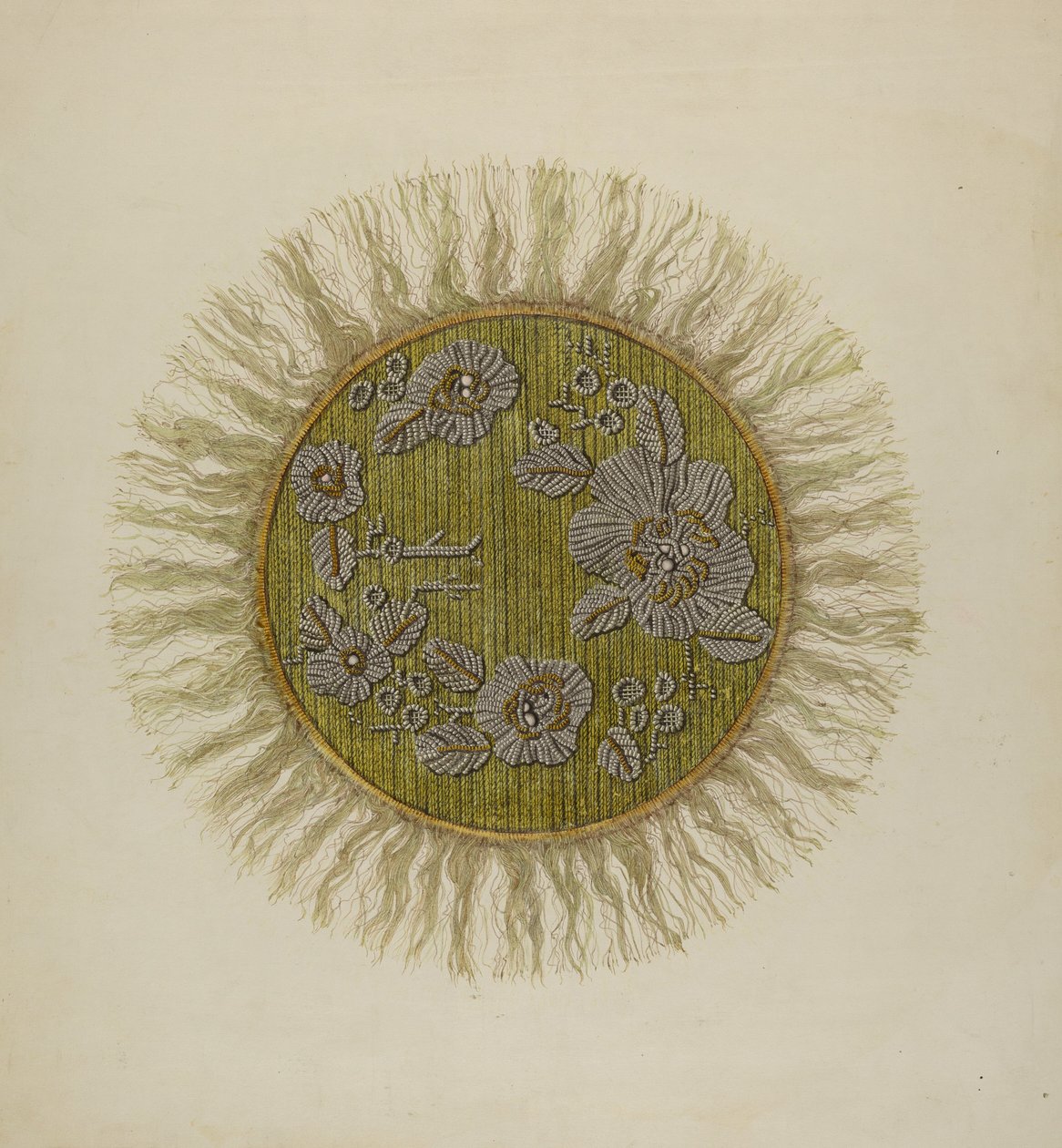 मनके लैंप मैट, 1940। द्वारा रेमंड मनुपेली