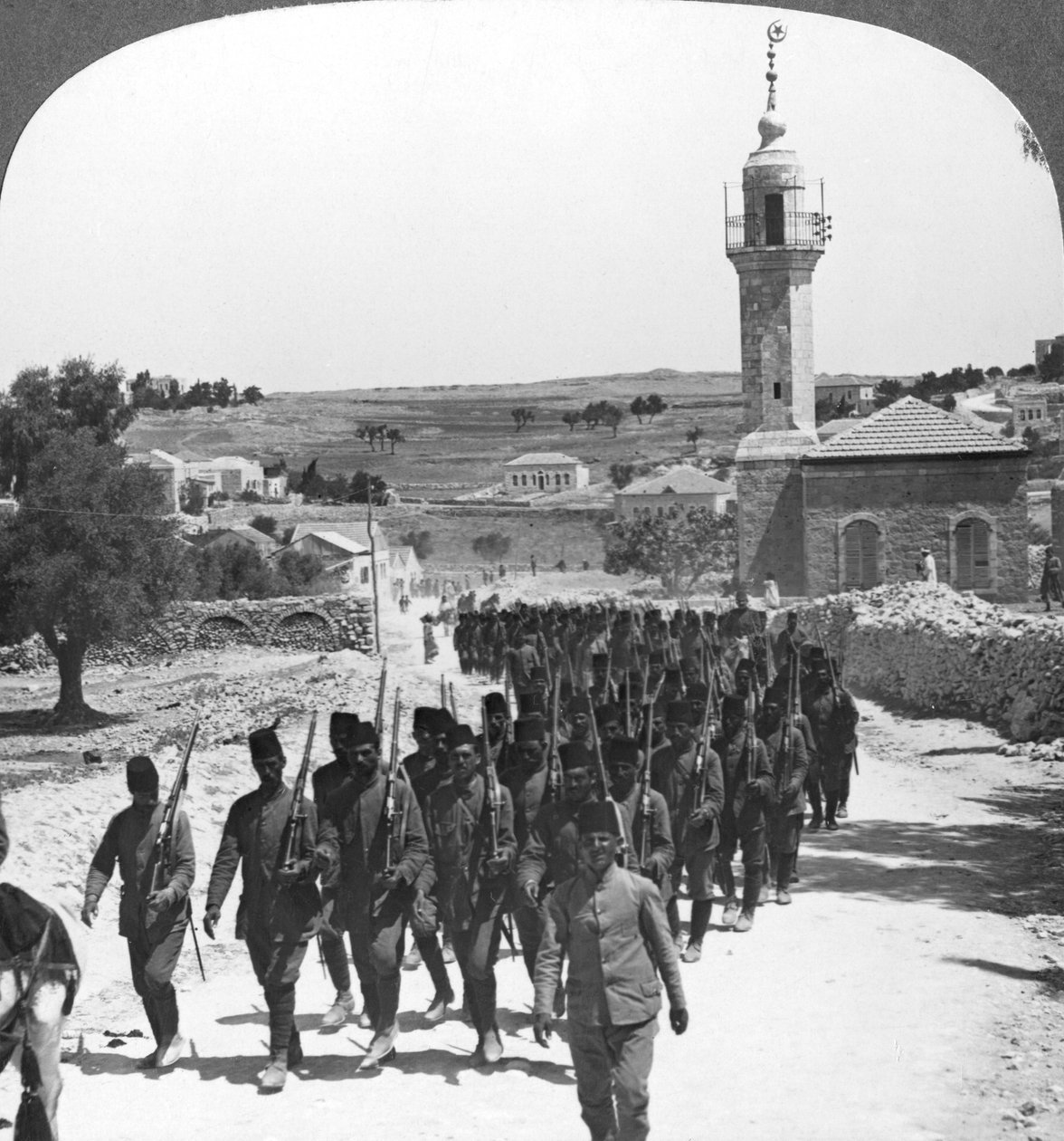 पराजित तुर्की सैनिकों, फिलिस्तीन, प्रथम विश्व युद्ध, c1917-c1918 द्वारा यथार्थवादी यात्रा प्रकाशक