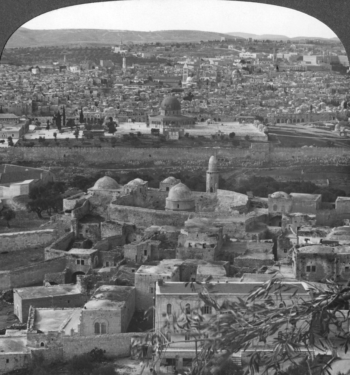 यरूशलेम पवित्र शहर, तुर्क, फिलिस्तीन, प्रथम विश्व युद्ध, c1917-1918 से बचाया गया द्वारा यथार्थवादी यात्रा प्रकाशक