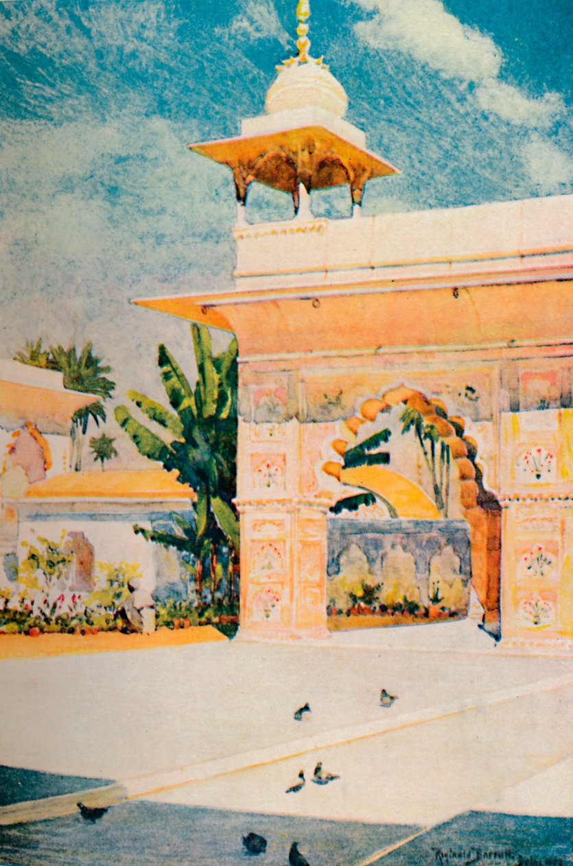 Diwan-I-Khas, Delhi, 1913 द्वारा रेजिनाल्ड बैराट