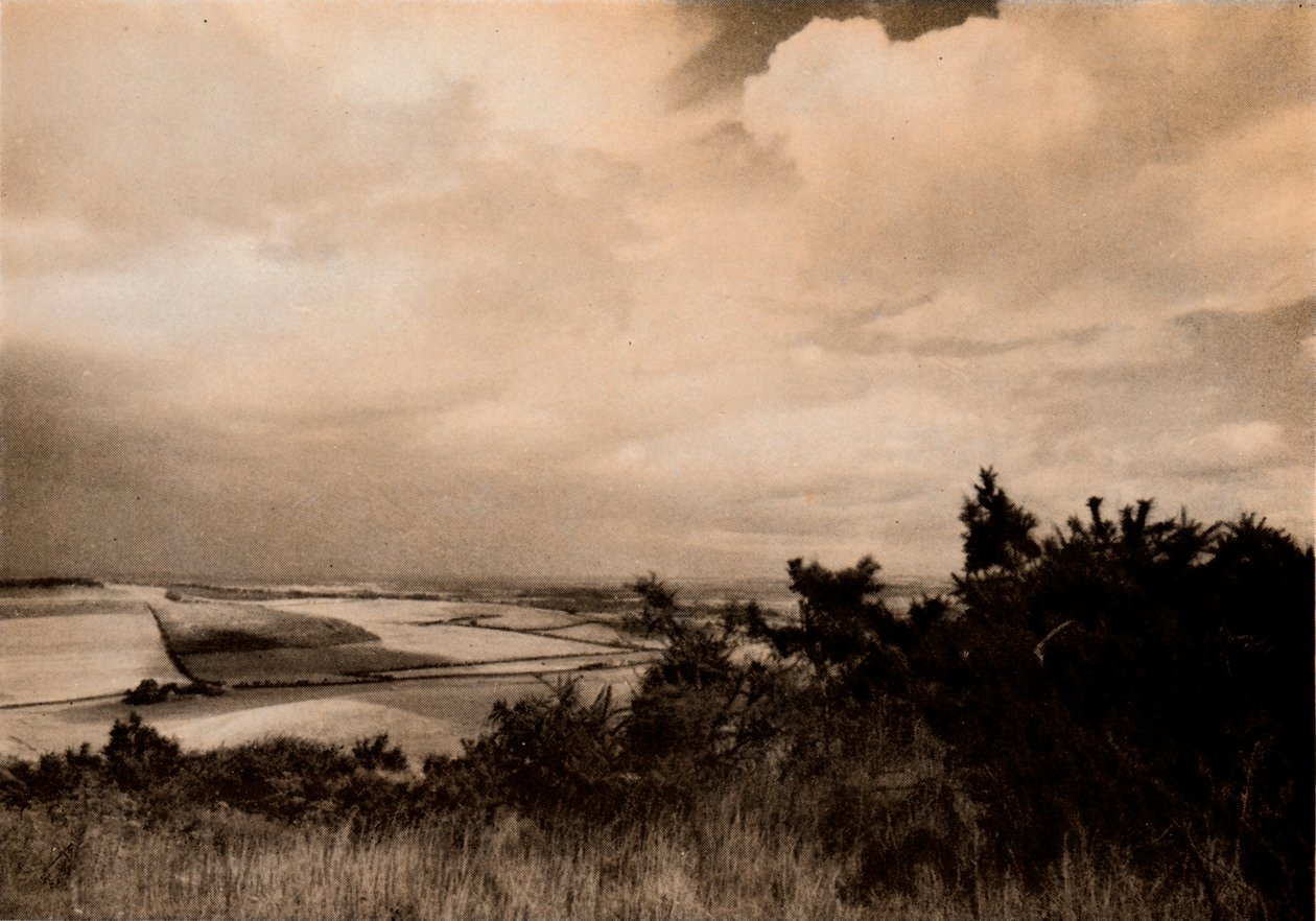 Streatey, Berks, c1927, 1927 से ऊपर के डाउंस से द्वारा रेजिनाल्ड बेलफील्ड
