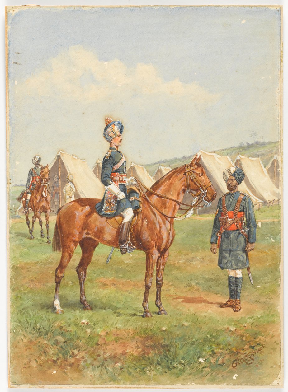 12 वीं कैवलरी, 1910 लगभग द्वारा रेजिनाल्ड वायमर