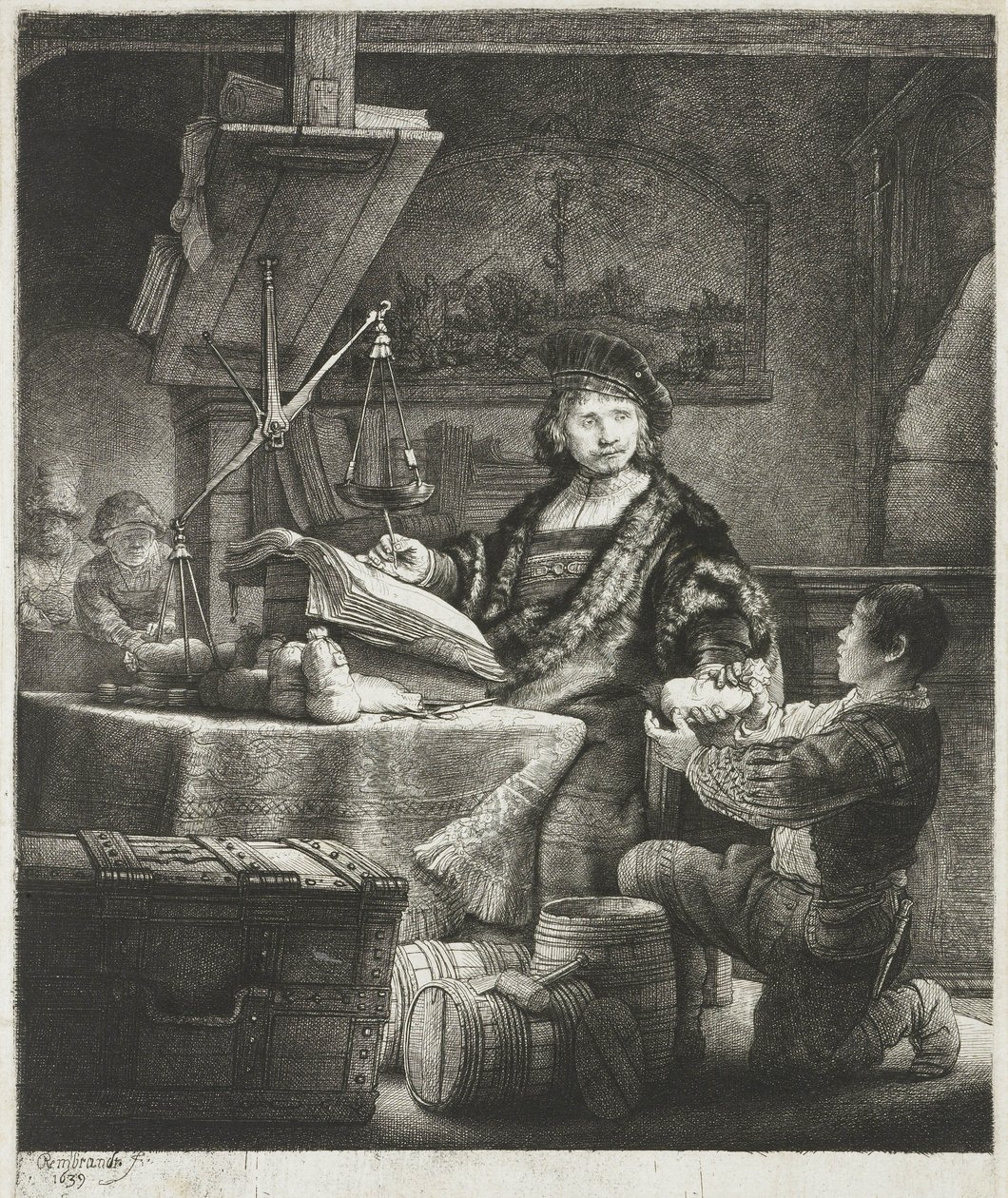जान वेन्टबोगर्ट, 1639 द्वारा रिमब्रांड वैन रिजन