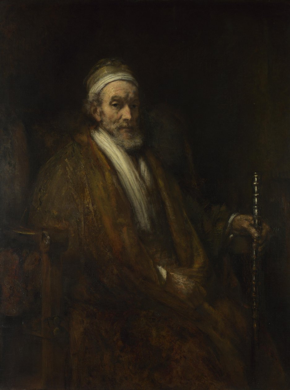 जैकब ट्रिप का पोर्ट्रेट, c.1661 द्वारा रिमब्रांड वैन रिजन