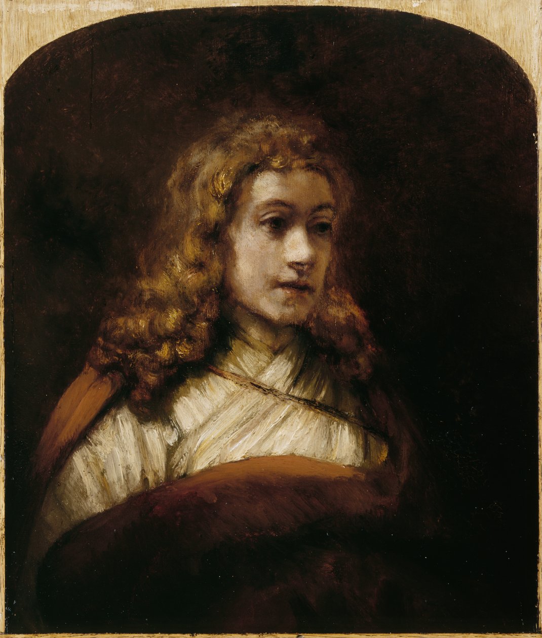टाइटस, रेम्ब्रांट्स सोन, c.1660 द्वारा रिमब्रांड वैन रिजन