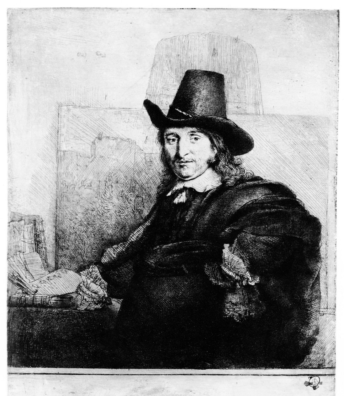 Jan Asselyn, c.1647 द्वारा रिमब्रांड वैन रिजन