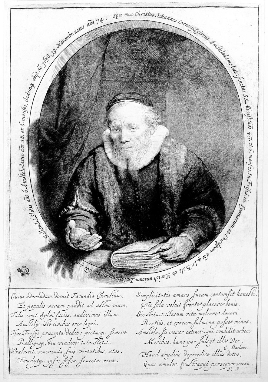जनवरी Comelisz Dubois, 1646 द्वारा रिमब्रांड वैन रिजन