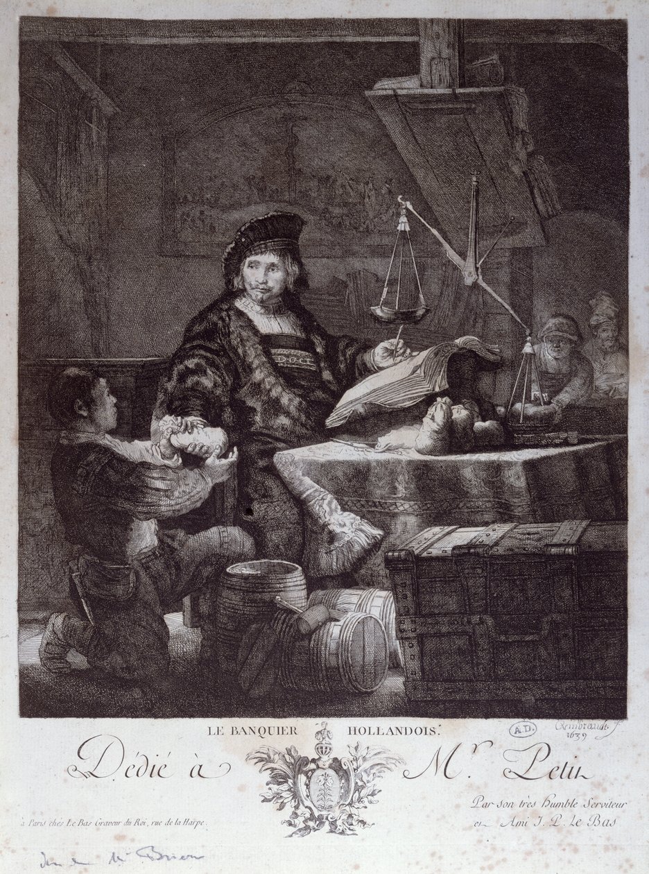 डच बैंकर, 1639 द्वारा रिमब्रांड वैन रिजन