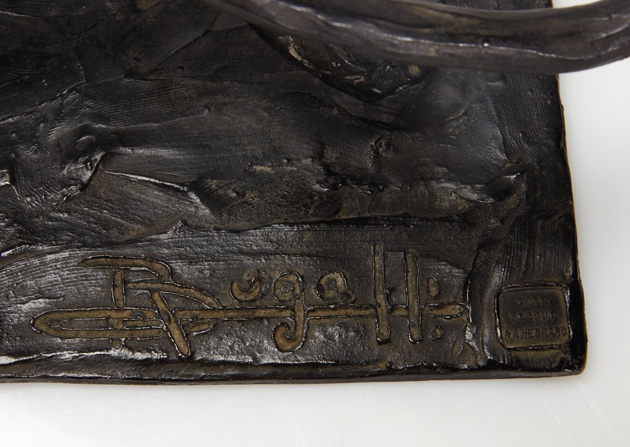 पैंथर चलना, पीछे पैर उठाना, c.1904 (कांसे का कांस्य) द्वारा रेम्ब्रांट बुगाती