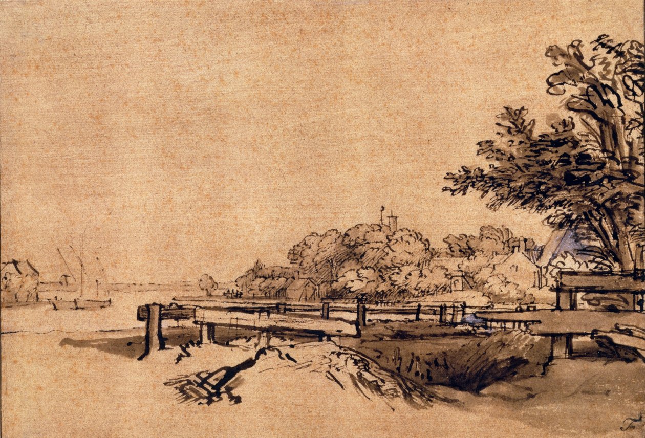द जेट्टी द्वारा रिमब्रांड वैन रिजन
