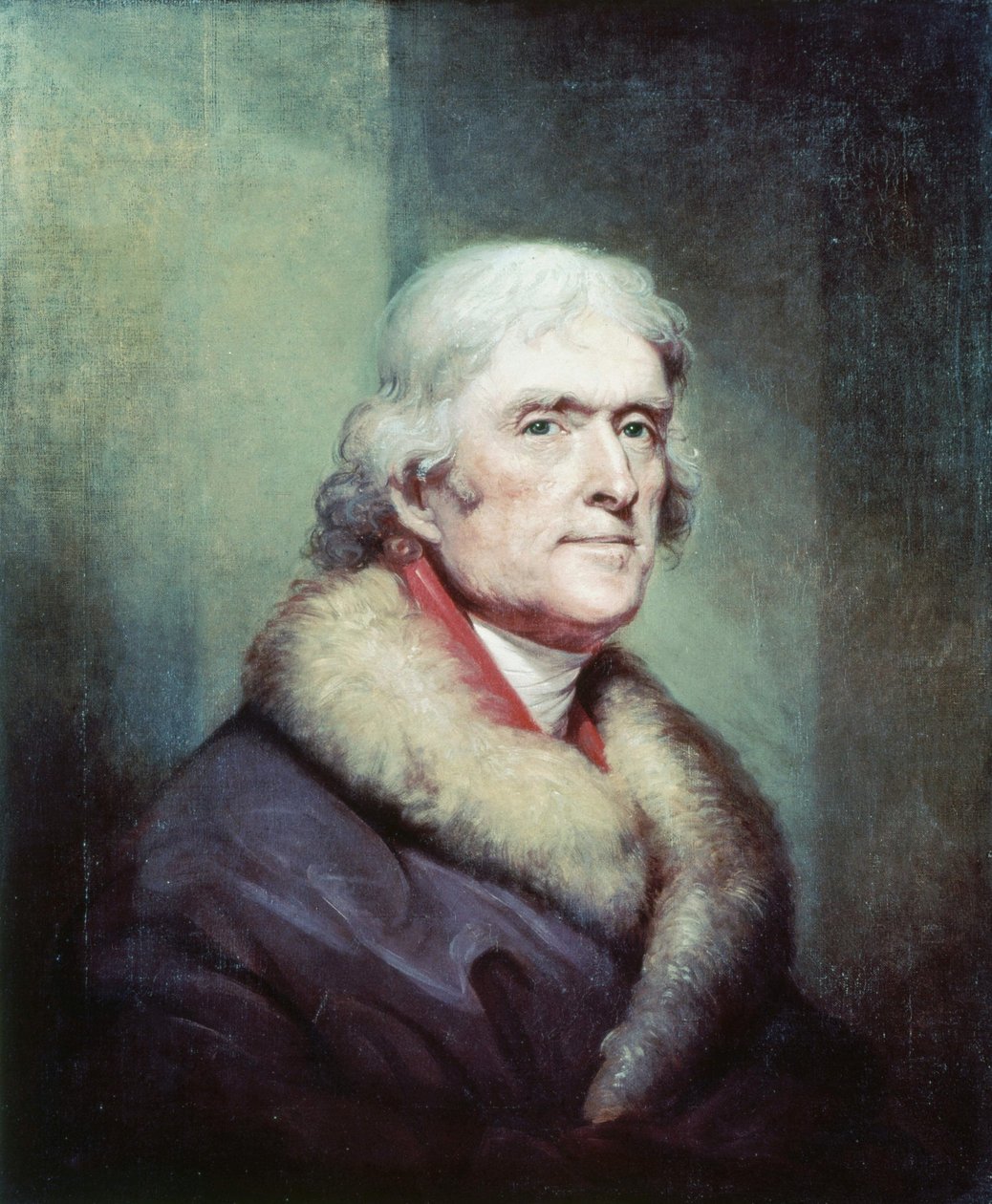रेम्ब्रांट (1778 - 1860) द्वारा थॉमस जेफरसन (1743 - 1826) का पोर्ट्रेट। द्वारा रेम्ब्रांट मटर