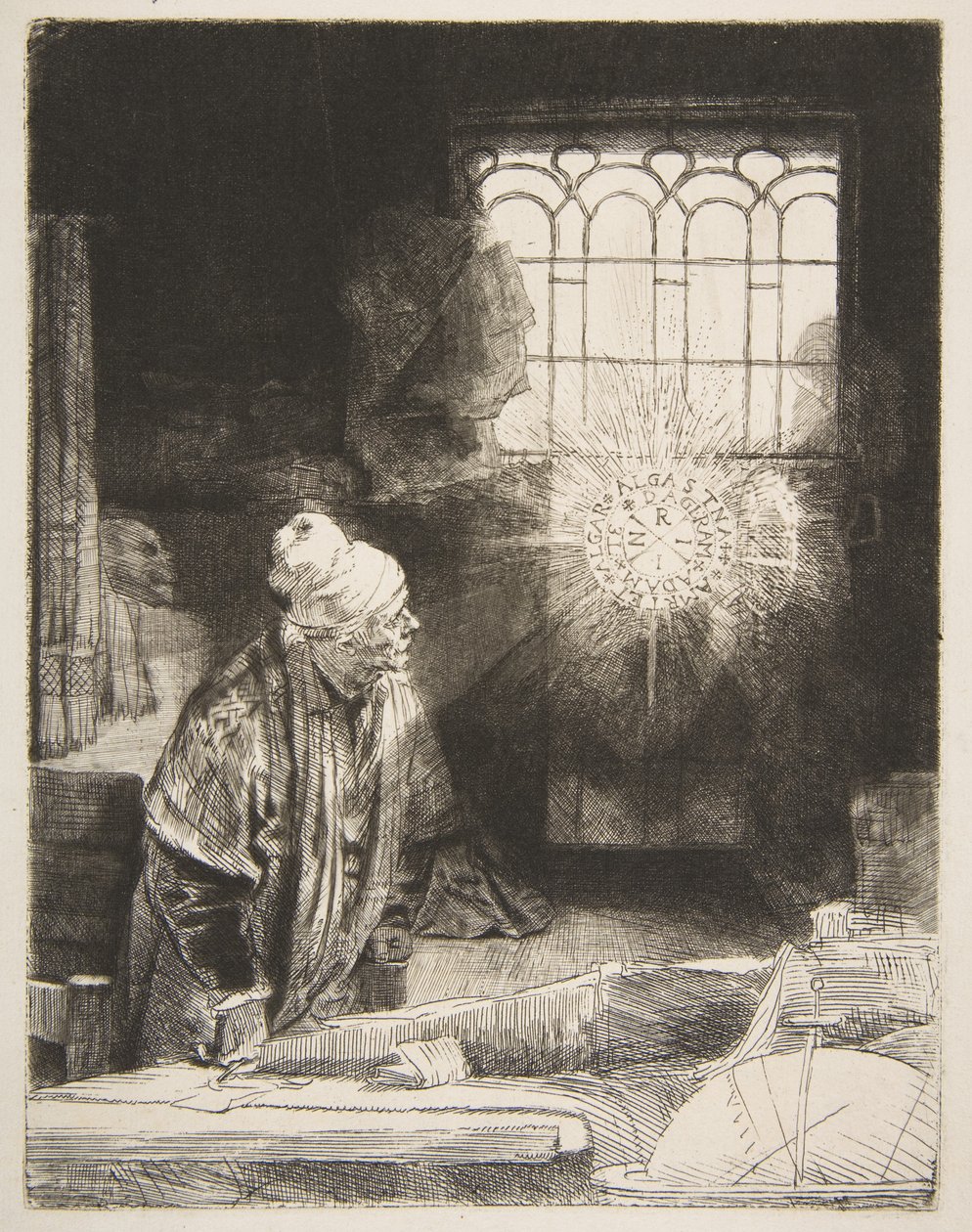 Faust, ca. 1652। द्वारा रिमब्रांड वैन रिजन