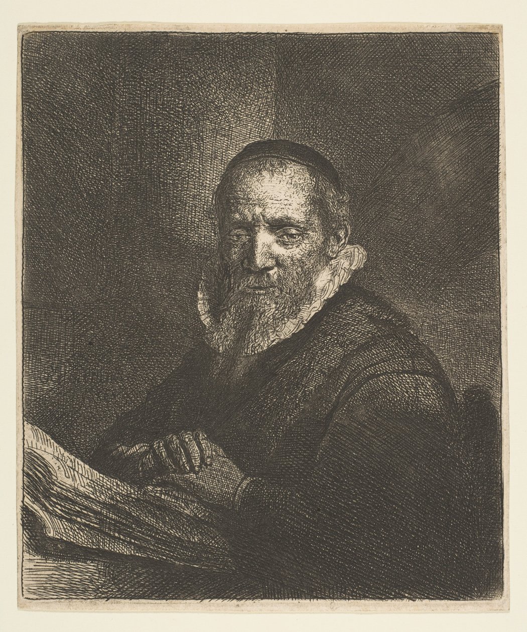 जनवरी Dubois, 1633 के साथ। द्वारा रिमब्रांड वैन रिजन