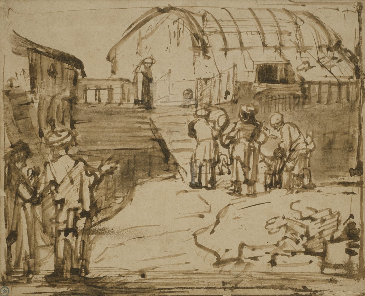 नूह का आर्क, 1660 द्वारा रिमब्रांड वैन रिजन