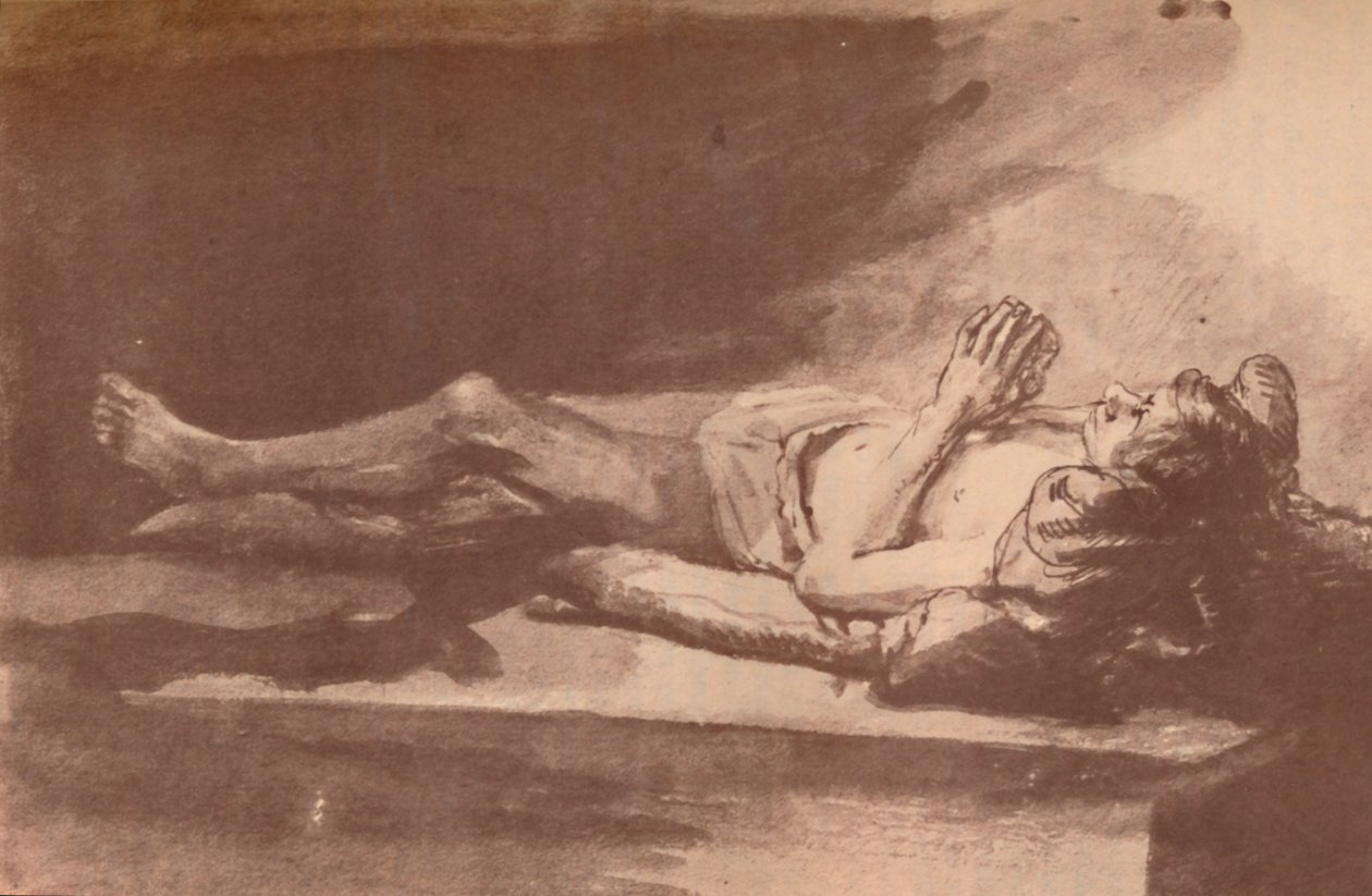 रेम्ब्रांट - एक स्थिर मॉडल का अध्ययन, 1903 द्वारा रिमब्रांड वैन रिजन